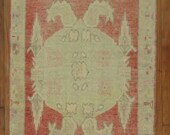 Vintage Turkish Oushak Rug Size 2 39 10 39 39 x6 39 1 39 39