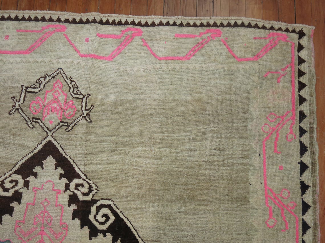 Vintage Turkish Kurdish Kars Rug Size - Etsy