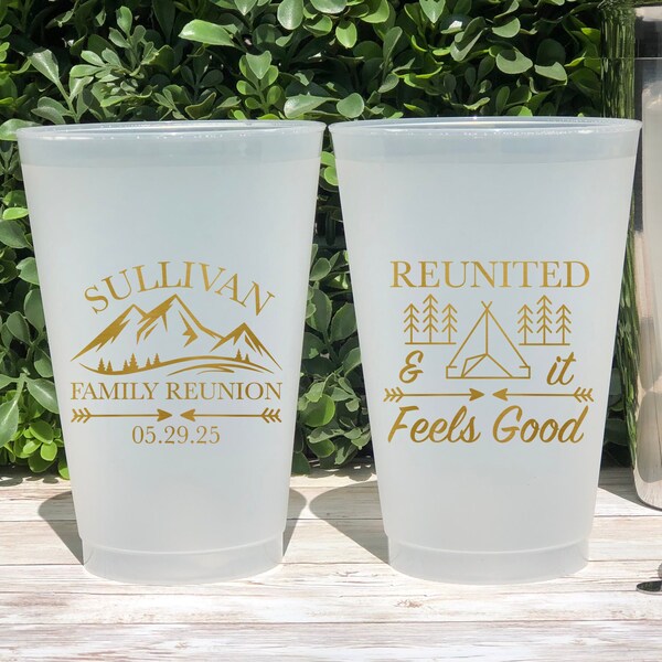 Family Reunion Cups Etsy
