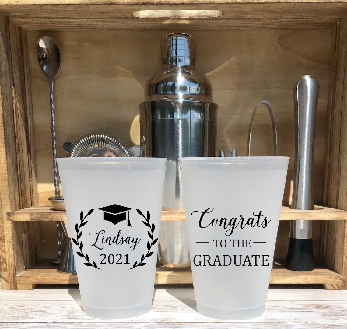 Graduation Custom Cups 5oz 8oz 9oz 10oz 12oz 14oz 16oz Etsy