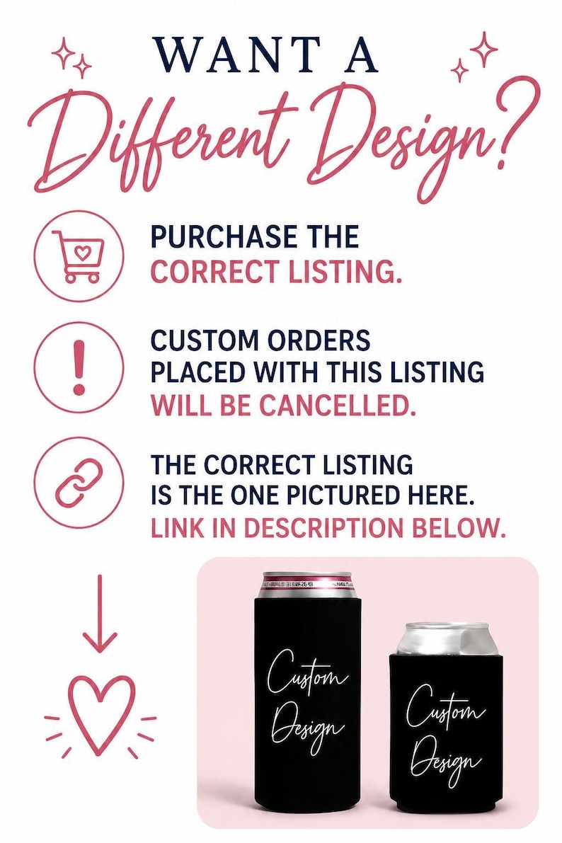 Enfriadores de latas personalizados para bodas, delgados y regulares, fundas personalizadas, recuerdos de boda con monogramas imagen 7
