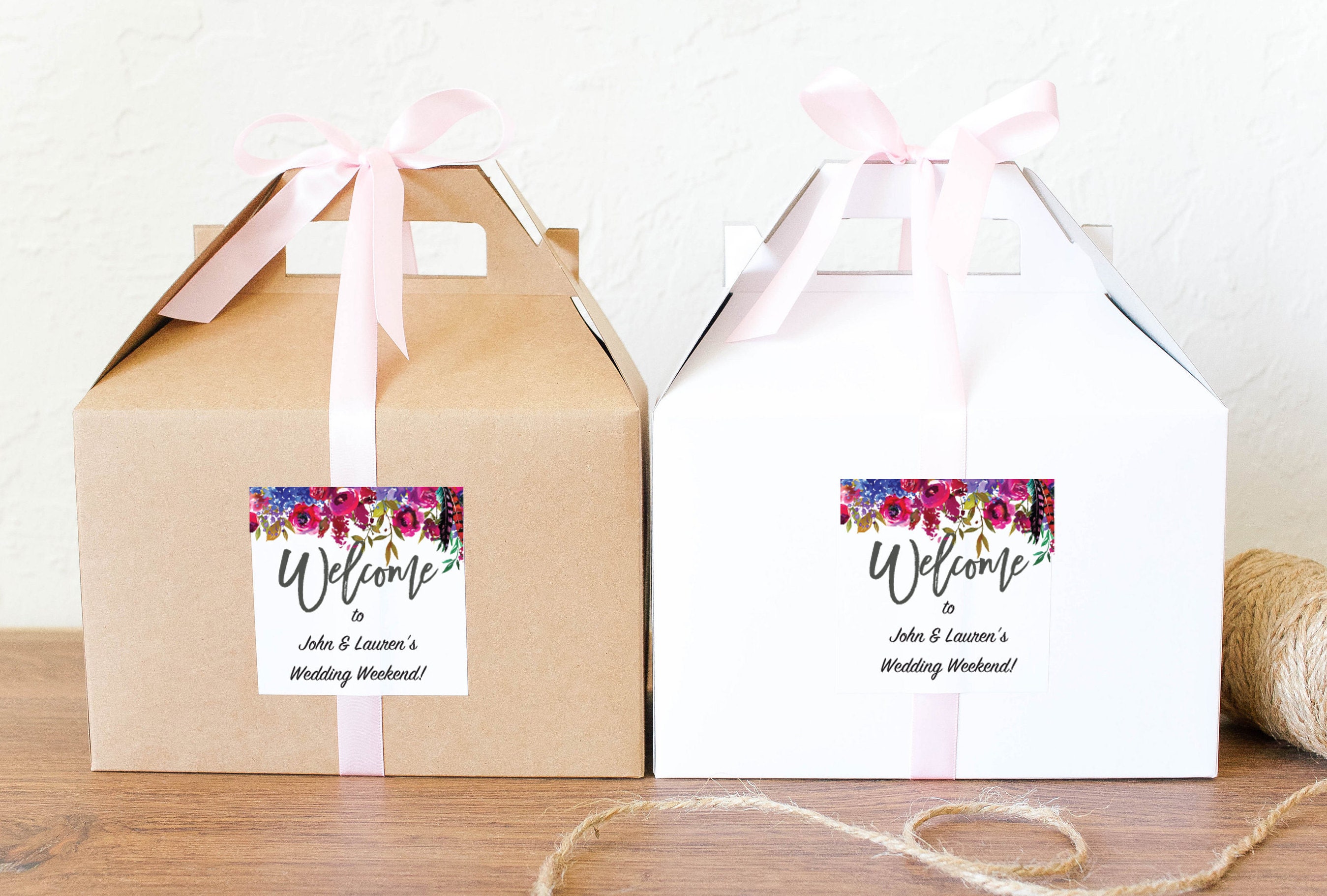 wedding gift bags for out of town guests