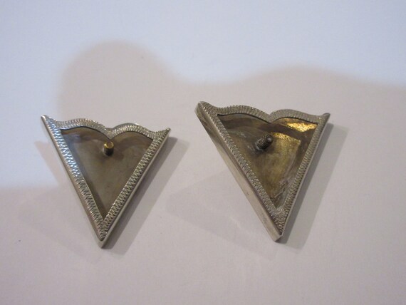 Taxco Sterling Collar Tips-Vintage Picture Box St… - image 4