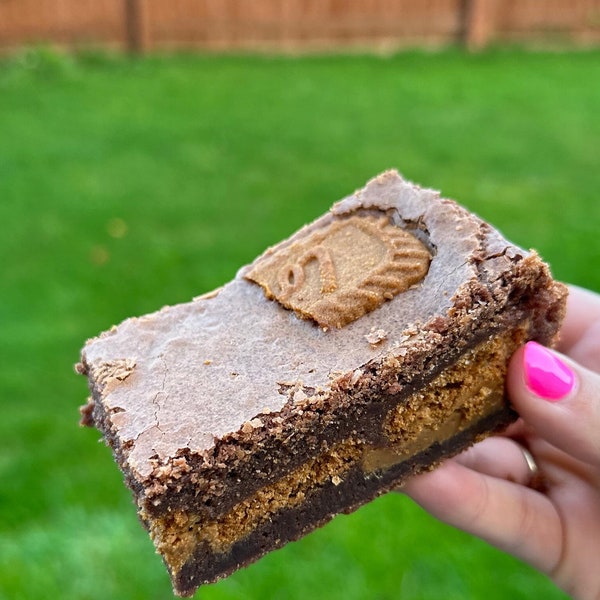 Biscoff Brownies