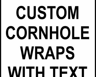 Custom Vinyl Wraps Cornhole Boards Decal Sticker USA Flag Bag Toss Game Sticker
