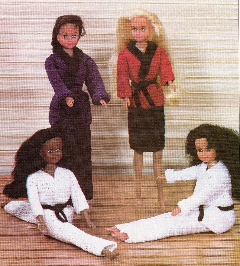 barbie karate outfit