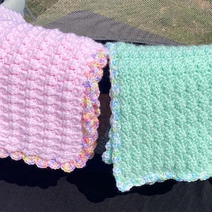 Handmade Crochet Baby Blanket | Soft and Cozy