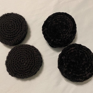 Crocheted Hockey Puck