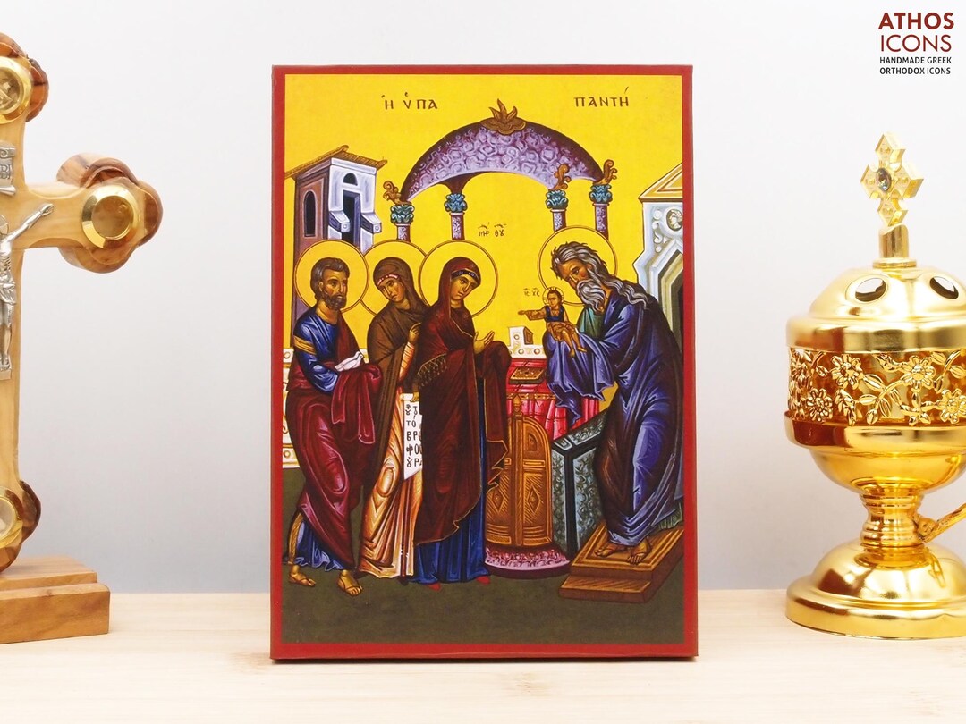 The Presentation of Jesus Christ at the Temple in Jerusalem, Wooden ...