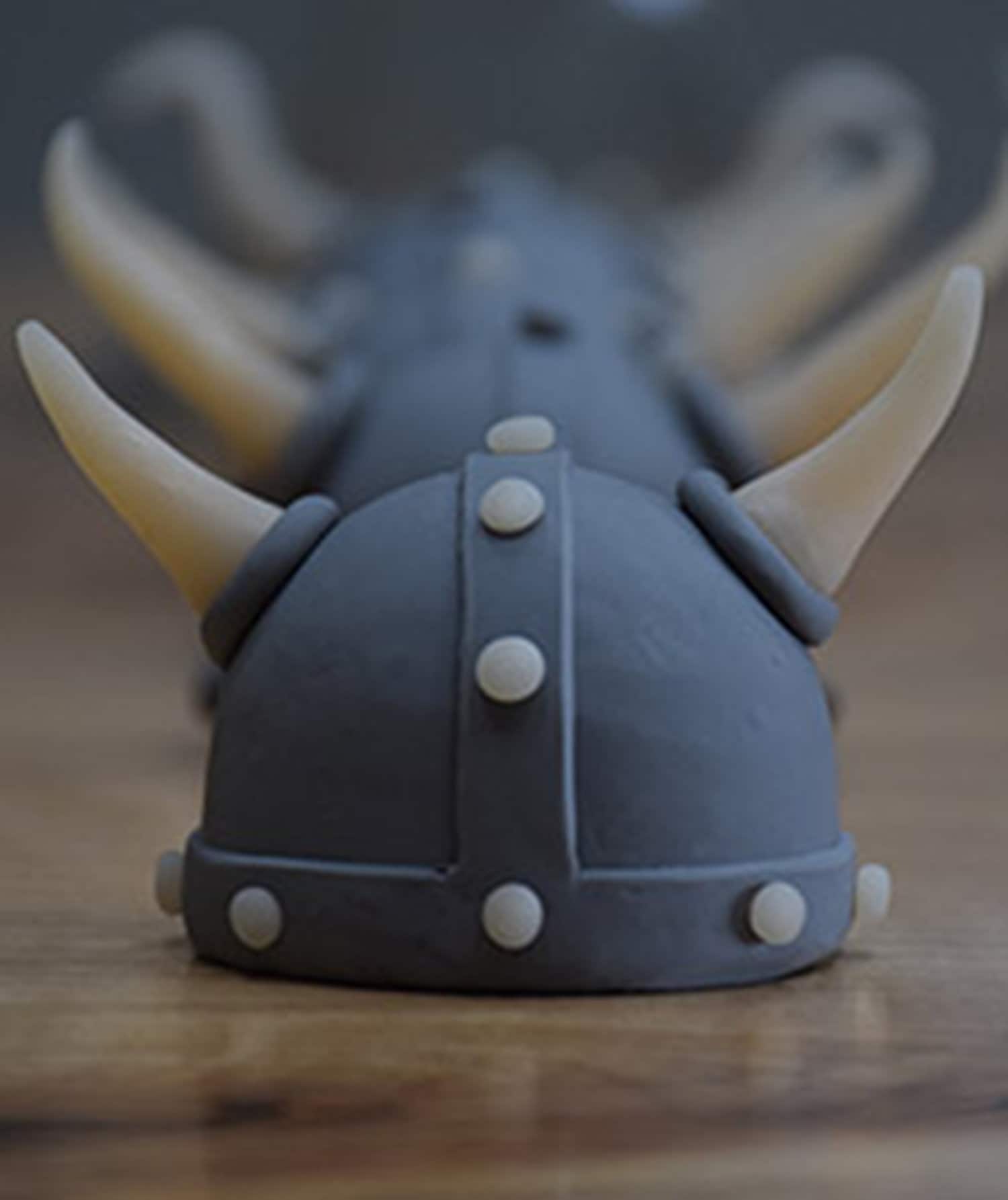 Calling All Vikings Viking Helmet Cake Topper Or Award Etsy