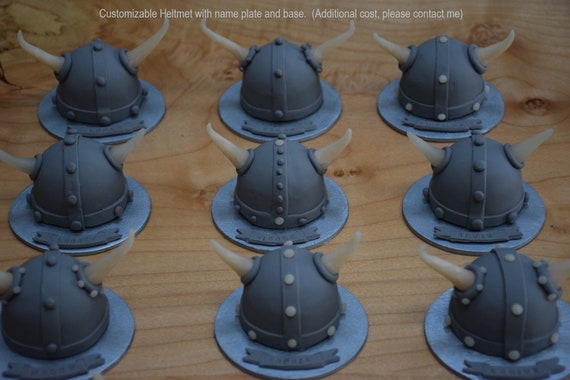Calling All Vikings Viking Helmet Cake Topper Or Award Etsy