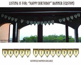 Calling All Vikings!  Viking Banner - Happy Birthday, Baby Shower, Celebration, occasion: Digital. Printable (Custom) Bonus Helmet flag