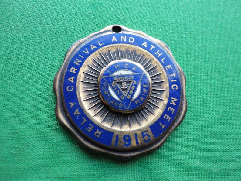 1915 Relay Race Medal Portland Me.