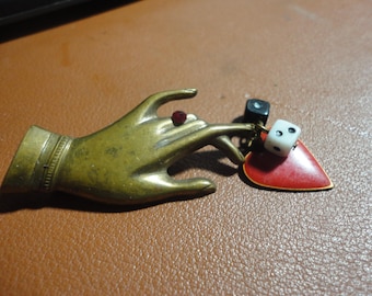 Victorian Style Good Luck Hand