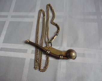 Details about   Vintage Copper Brass Bosun Whistle Navy Key ring Nautical Gift Pendant Necklace 