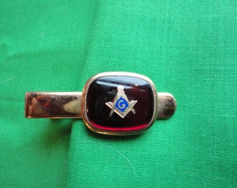 Vintage Masonic Tie Clip