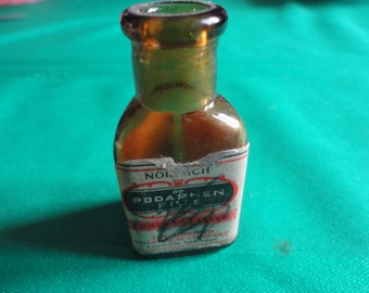 Vintage Pharmacy Triangle Bottle