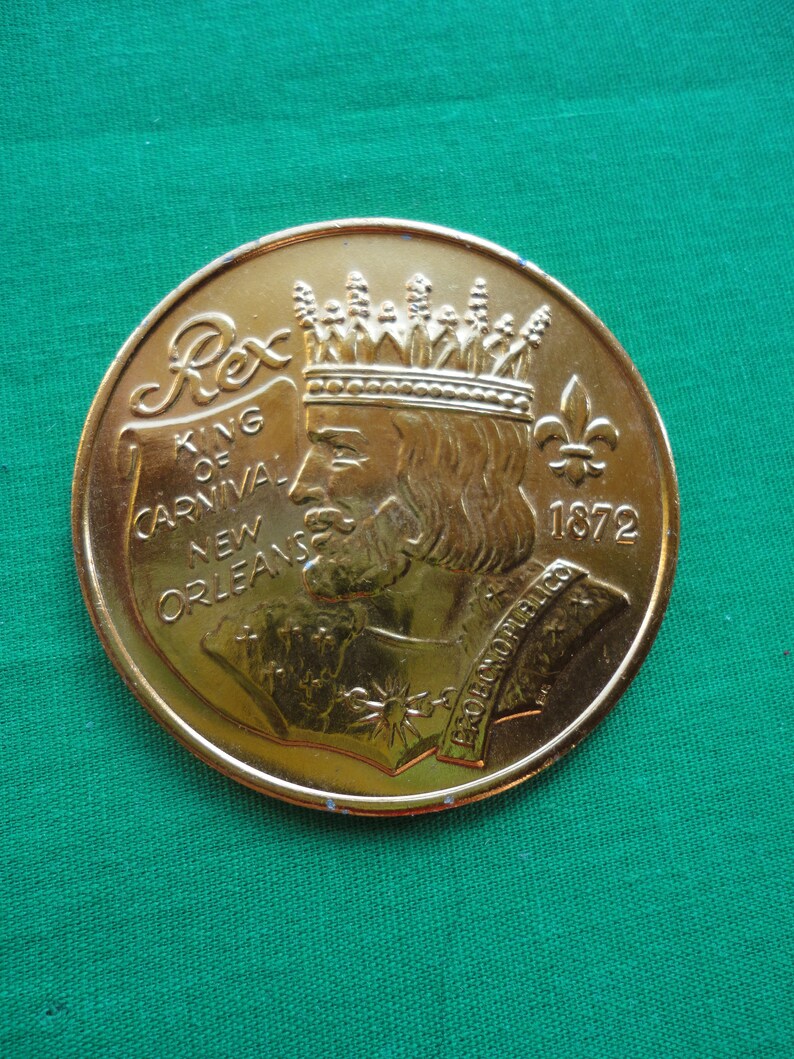 1987 The Lure And Legend Of Gold Carnival King Coin - 