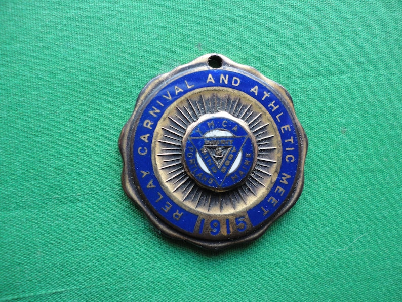 1915 Relay Race Medal Portland Me.