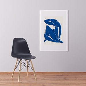 Henri Matisse Wall Art Blue Nude II Art Print Blue Nude - Etsy
