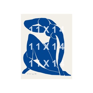Henri Matisse Blue Nude II Print – Minimalist Art (digital Download) - Etsy