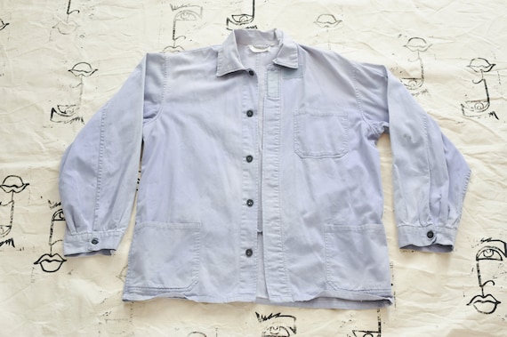 Light Blue French Chore Coat