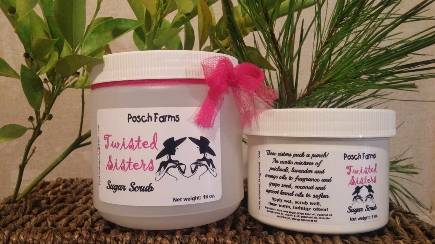 Twisted Sisters Sugar Scrub 8oz Etsy
