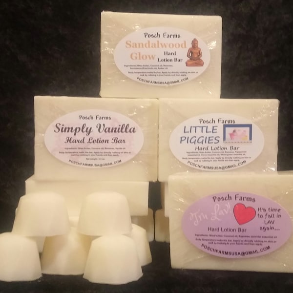Solid Lotion Bar Etsy