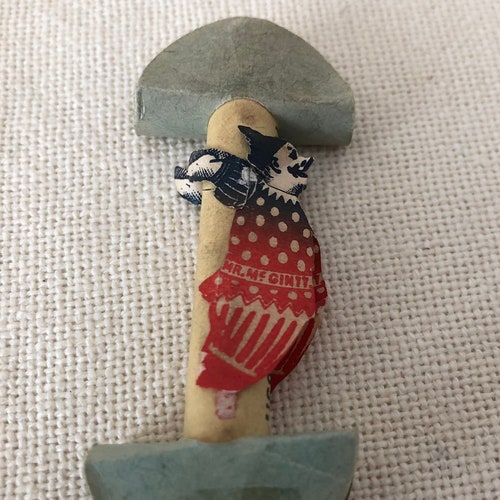 Antique Somersaulting Clown Penny Toy by The Acrobat Toy Company shops
