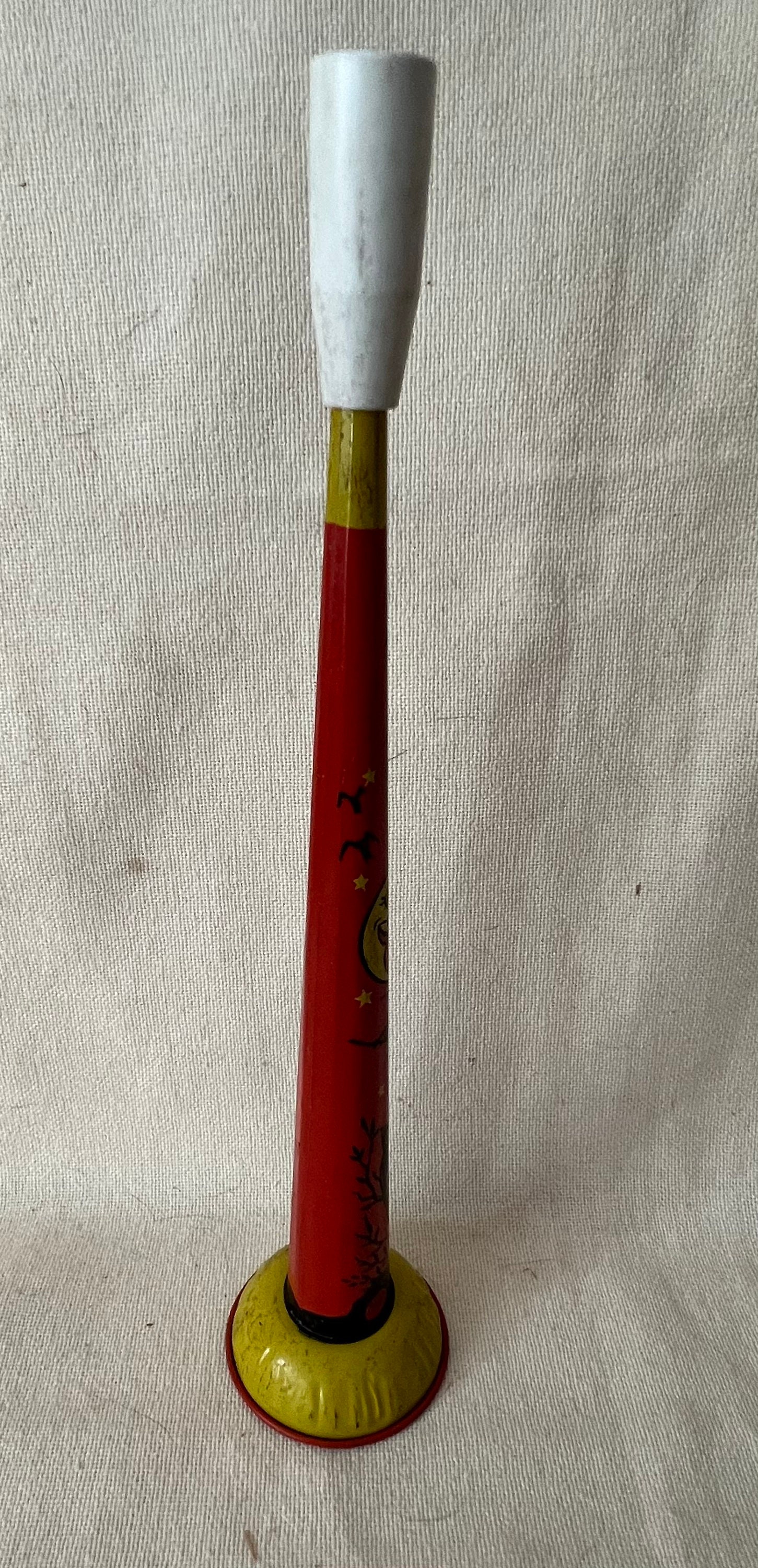 Vintage Litho Tin Halloween Horn Etsy