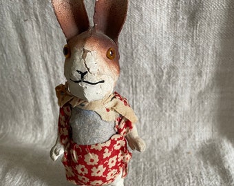 CA868 Ladies Easter Bunny Hare Rabbit Headband Vest Holiday Dress Up Costume Kit