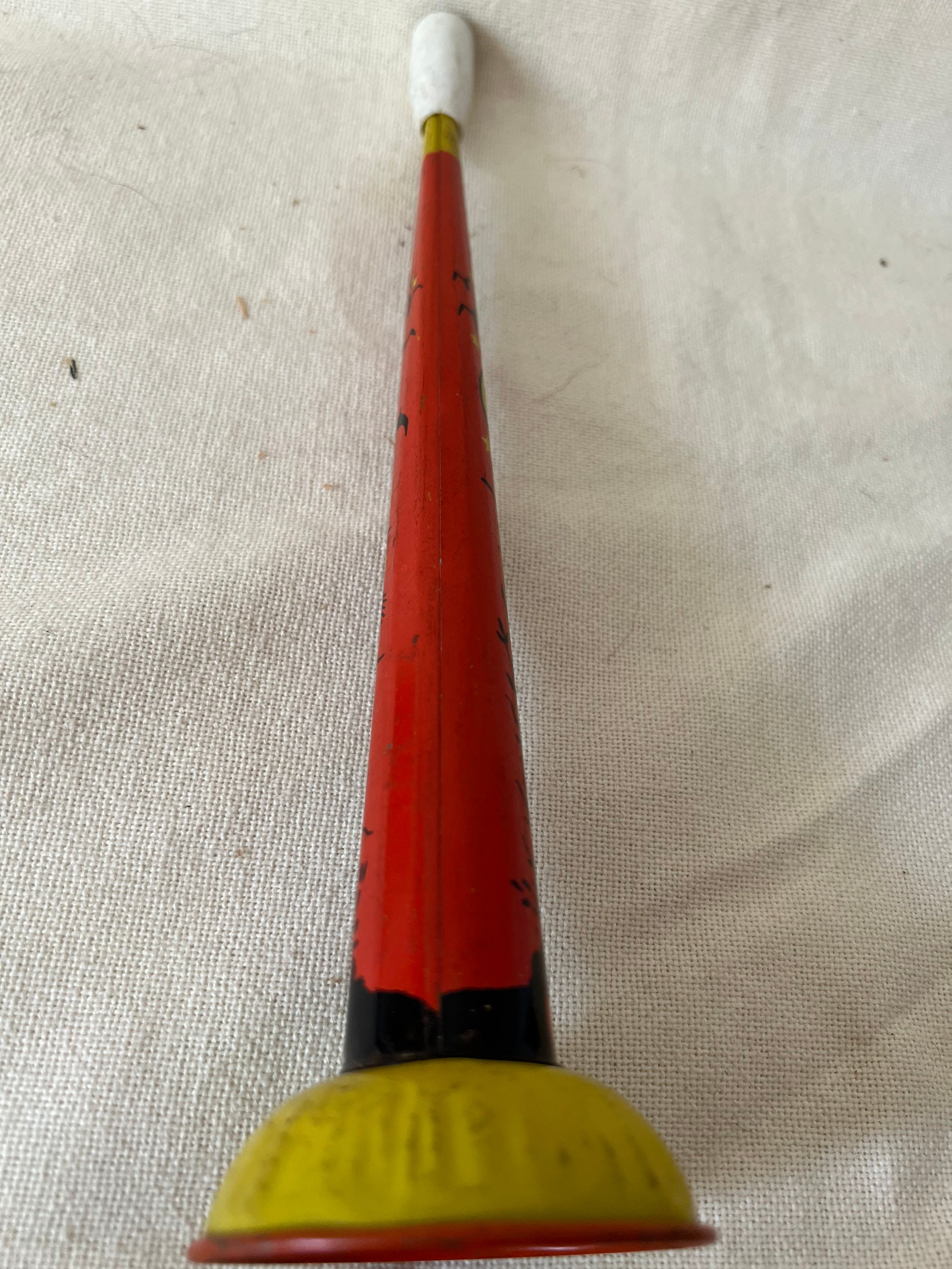 Vintage Litho Tin Halloween Horn Etsy