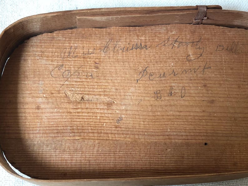 Antique Erzgebirge Village and Box