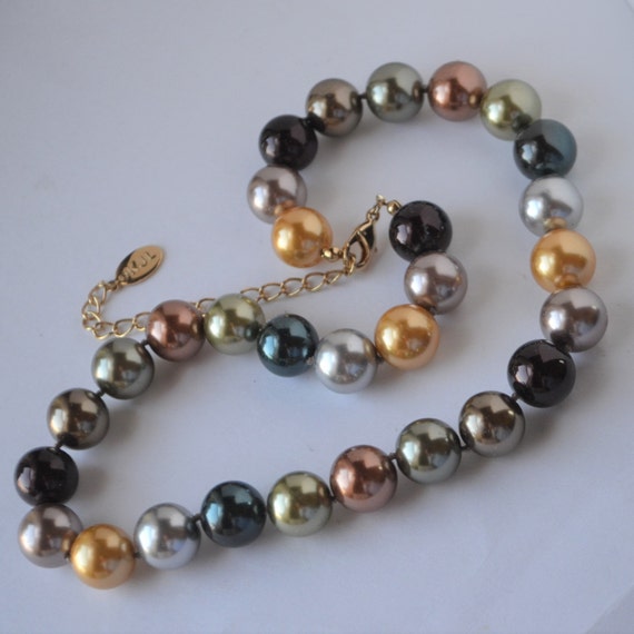 KJL Pearl Necklace Kenneth Jay Lane 