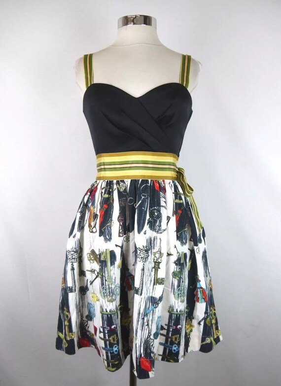 Key dress, strapless dress silk dress, DVF Diana v