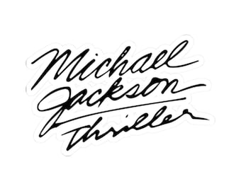 Michael Jackson Thriller Kiss-Cut-klistermärken