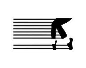 MJ Moonwalker Kiss-Cut-klistermärke