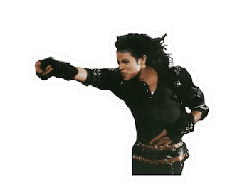 MJ Shamone Kiss-Cut-klistermärke