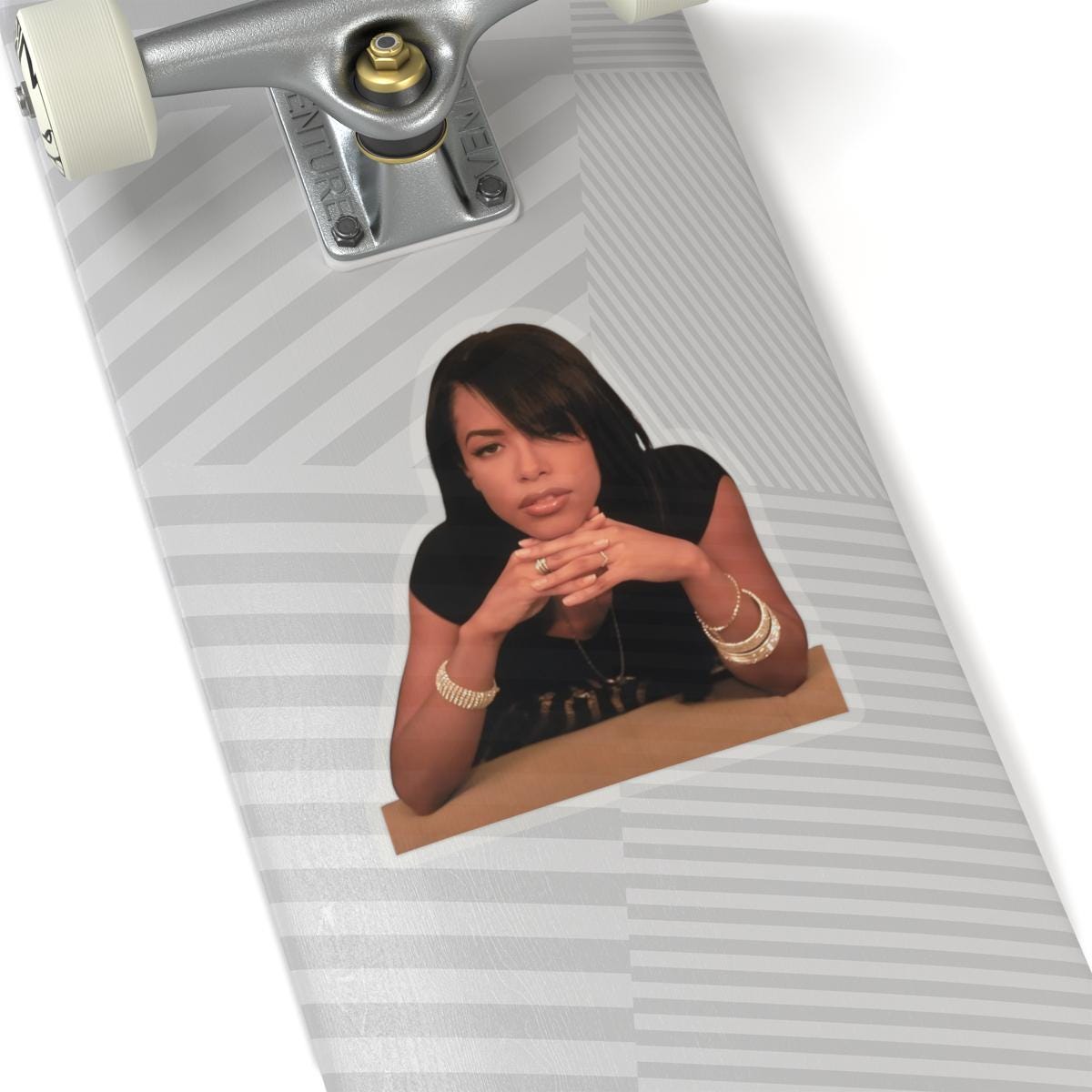 Aaliyah Bangles Kiss-cut Sticker - Etsy