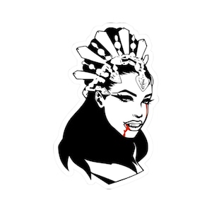 Queen Akasha Aaliyah Sticker