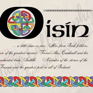 Custom Celtic Baby Name Sign - A Unique Nursery Wall Decor