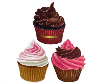 The Cake Business-Chocolate Fondant Strawberries /& Cream Fridge Magnet