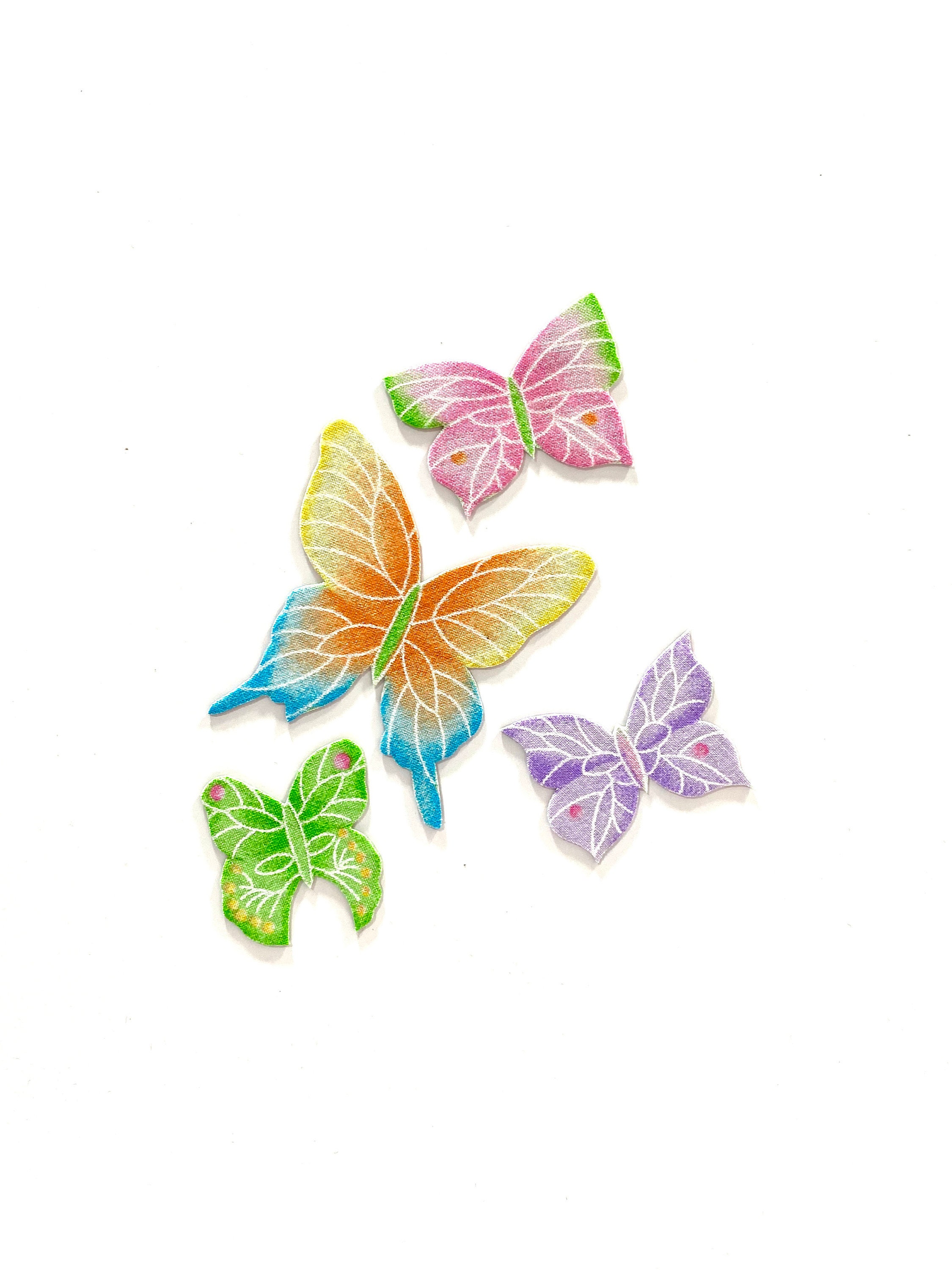 Butterfly Magnets set of 4 Butterfly Decor Colorful - Etsy