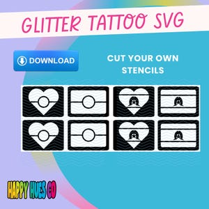 Naidoc flag glitter tattoo SVG. Glitter tattoo stencil. Glitter tattoo stencil download. Glitter tattoo PNG. Glitter tattoo download