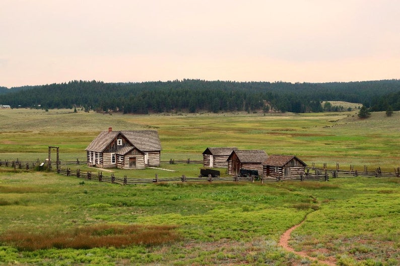 Old Colorado Homestead digital download Colorado photography Etsy