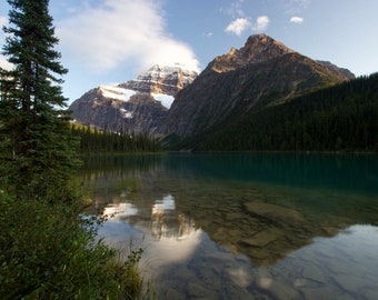 Fotografie digitaler Download, Fotografie von mir selbst gemacht, Mount Edith Cavell, sofortiger Download der Datei, Ausdruck der Fotos mindestens 20 "x 30"