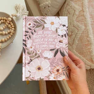 Evelyn-Thema, christliche Zeitschriften, Hardcover-Journal, Notizen, Notizen, College, christliches Geschenk, Journaling, Schrift, auf Glauben basierende Geschenke
