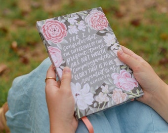 Emma Theme, Christian Journals, Hardback Journal, Notes, Note-taking, College, Christian Gift, Journaling, Scripture, Faith Based Gifts