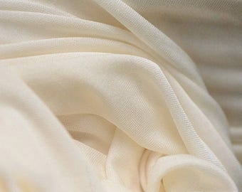 【MOVB】Real Silky Cotton Jersey Silk Jersey Fabric by the Yard | Mood Fabrics 【MOVB】Real