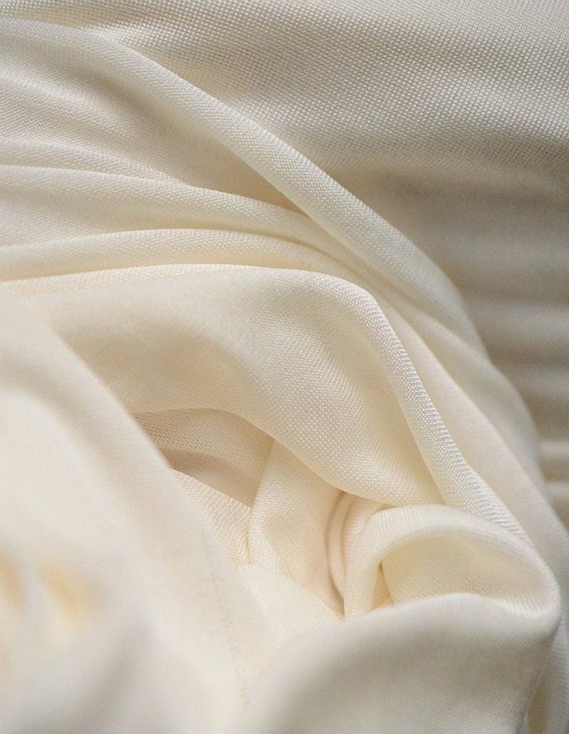 180g 4-way Stretch Milk-silk Jersey Fabric by the Yard - OneYard